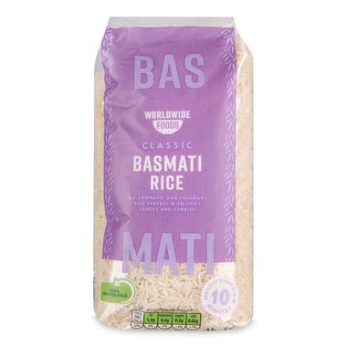 Worldwide Foods Basmati Rice 1kg