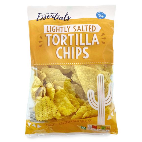 Everyday Essentials Lightly Salted Tortilla Chips 200g ALDI