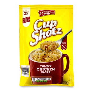 Make In Minutes Cup Shotz - Yummy Chicken Pasta 55g