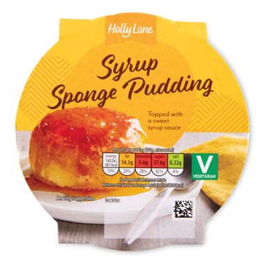 Holly Lane Syrup Sponge Pudding 100g