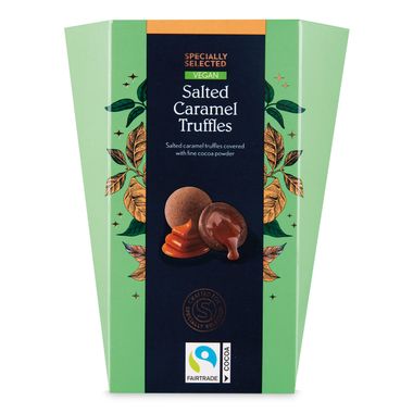 Specially Selected Vegan Salted Caramel Truffles 125g