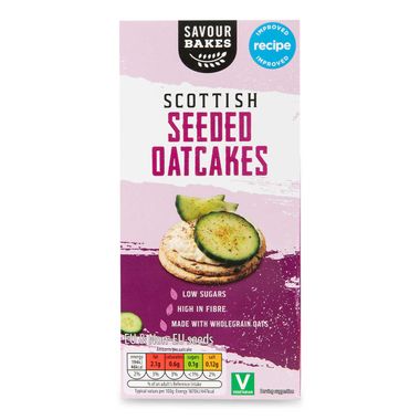 Savour Bakes Scottish Seeded Oatcakes 250g