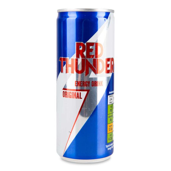 Red Thunder Mixed Fruit Flavour Energy | ALDI
