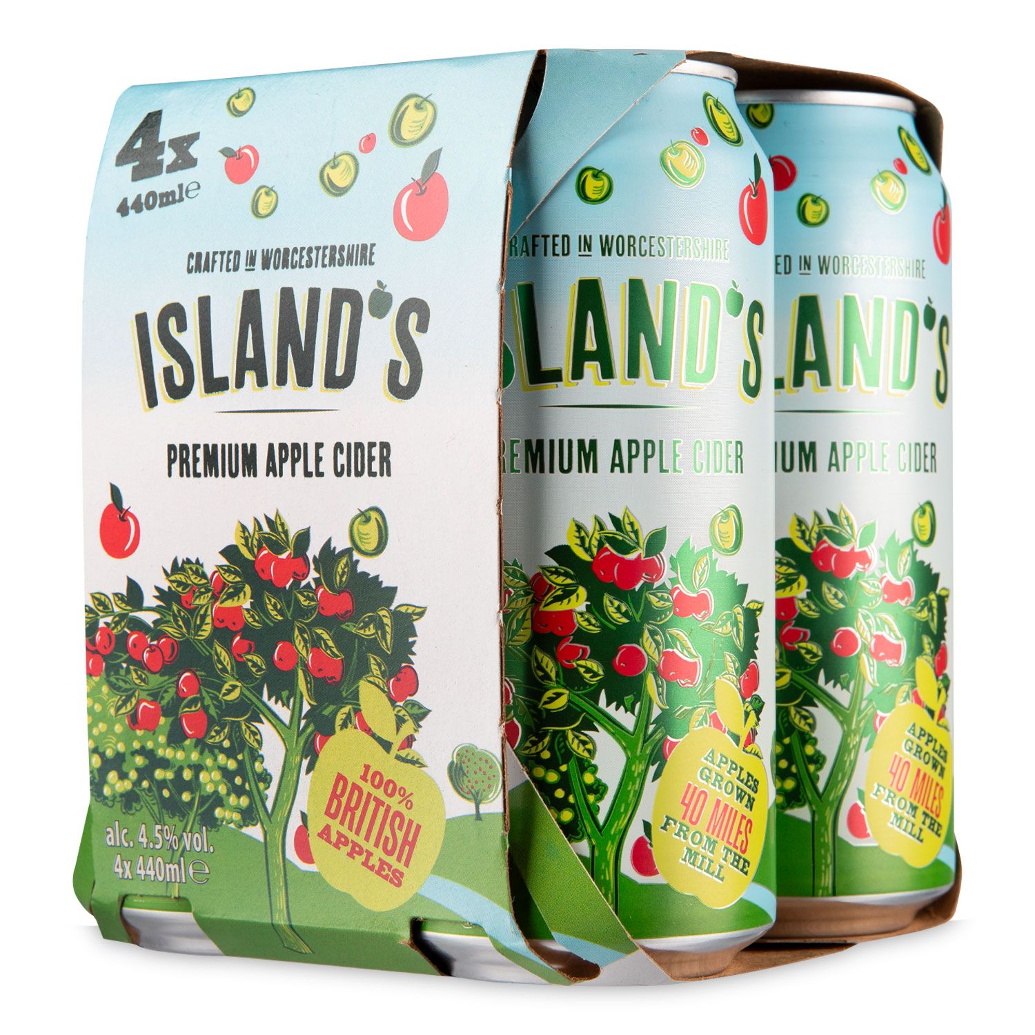 Taurus Island's Premium Apple Cider 4x440ml | ALDI