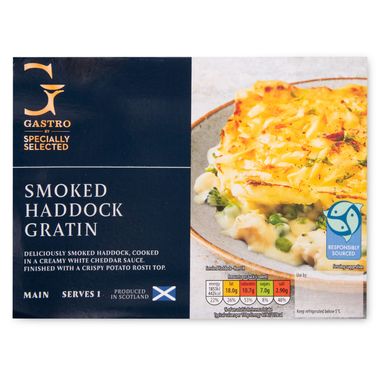 Specially Selected Gastro Smoked Haddock Gratin 400g