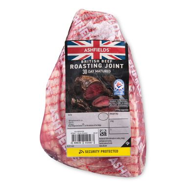 Ashfields 30 Day Matured Beef Roasting Joint Typically 1.025kg