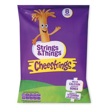 Strings & Things Cheestrings (160g) 8 X 20g