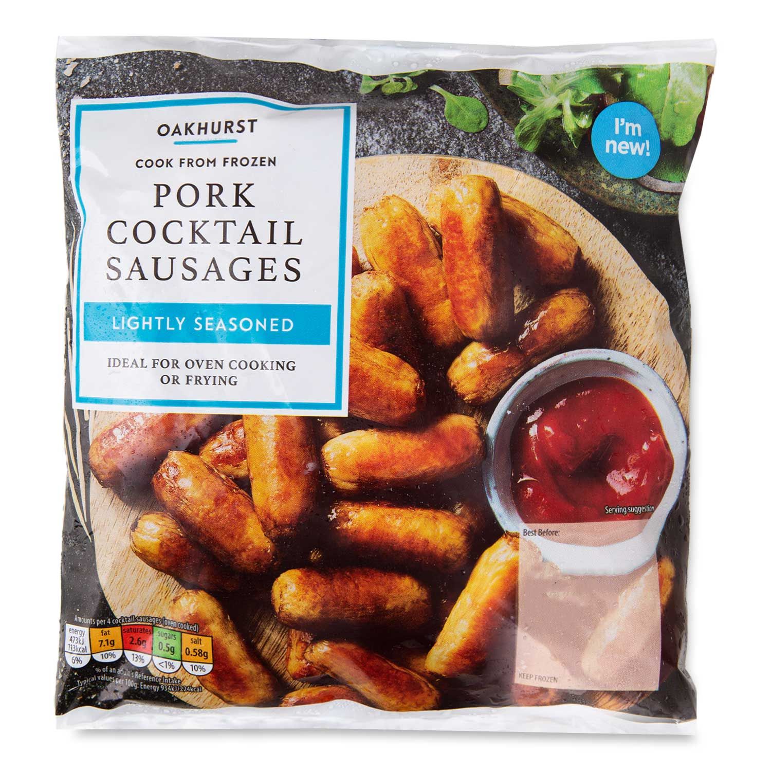 Oakhurst Pork Cocktail Sausages 380g ALDI