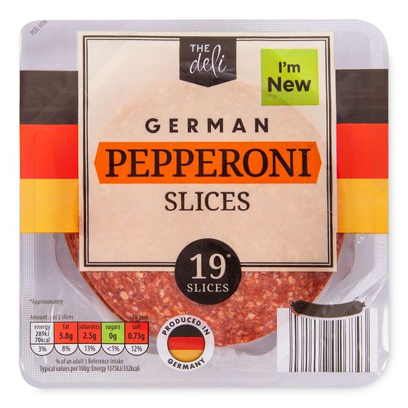 The Deli German Pepperoni Slices 200g | ALDI