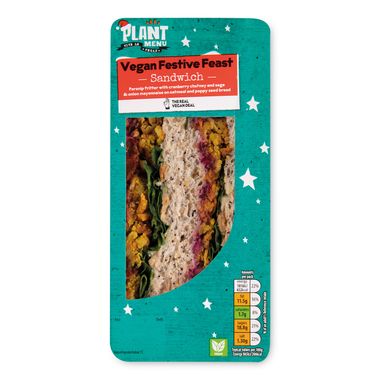 Plant Menu Limited Edition Vegan Festive Feast Sandwich 1 Pack