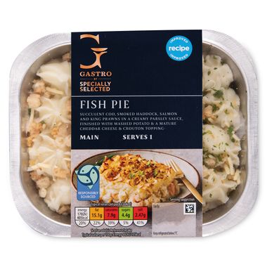 Specially Selected Gastro Creamy Fish Pie 400g