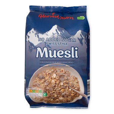 Harvest Morn Swiss Style Museli With No Added Sugar 1.1kg