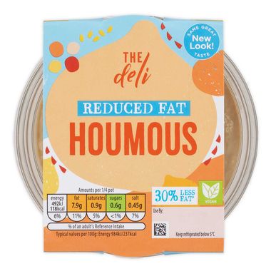 The Deli Reduced Fat Houmous 200g