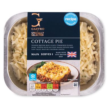 Specially Selected Gastro Hearty Cottage Pie 400g