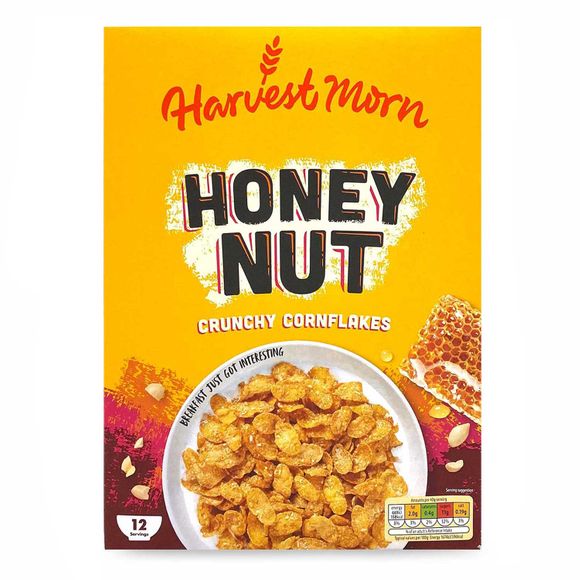 Harvest Morn Honey Nut Cornflakes 500g Aldi