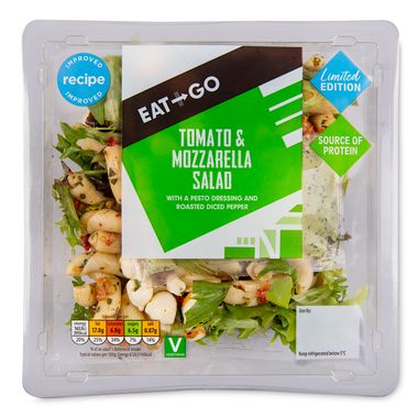 Eat & Go Tomato & Mozzarella Salad 270g