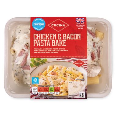 Cucina Chicken & Bacon Pasta Bake 400g