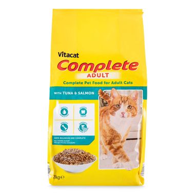 Vitacat Complete Pet Food For Adult Cats With Tuna & Salmon 2kg