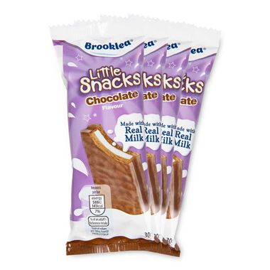 Brooklea Little Snacks Chocolate Flavour 4x30g