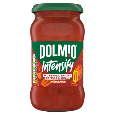 Dolmio Intensify Spicy Red Pepper, Smoked Paprika & Chilli Pasta Sauce 400g