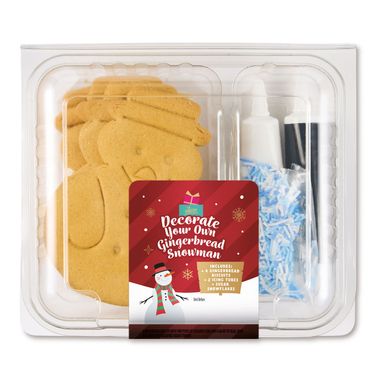 The Pantry Gingerbread Snowman Decorating Kit 180g