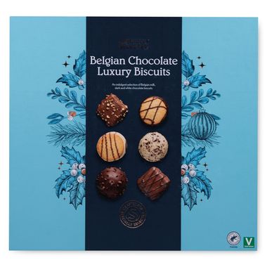 Specially Selected Belgian Chocolate Luxury Biscuits 220g