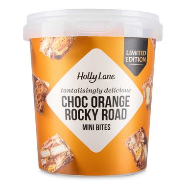 Holly Lane Chocolate Orange Rocky Road Bites 176g