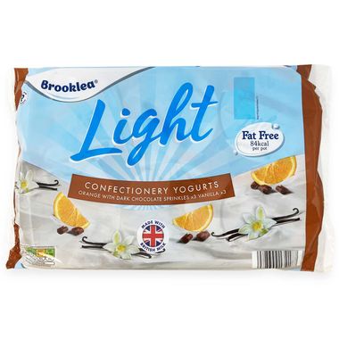 Brooklea Fat Free Lights Confectionery Yogurts 6x140g