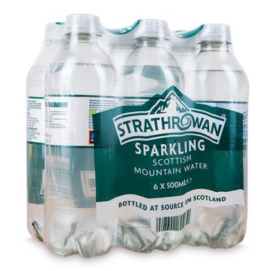 Strathrowan Sparkling Scottish Mountain Water 500ml