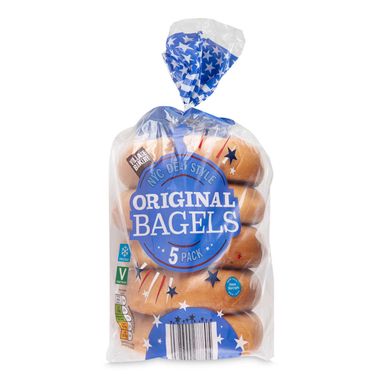 Village Bakery Original Bagels 425g/5 Pack