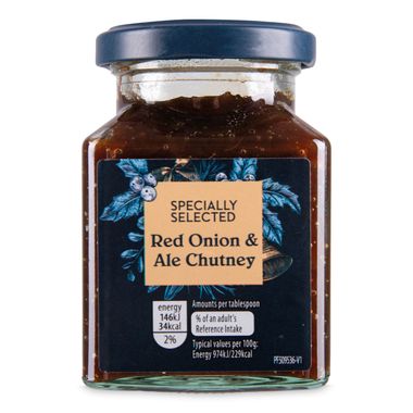 Specially Selected Red Onion & Ale Chutney 210g