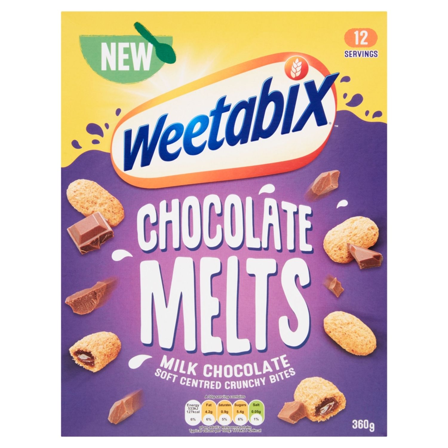 Weetabix Melts Milk Chocolate 360g | ALDI