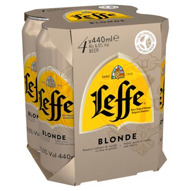 Leffe Blonde 4 X 440ml