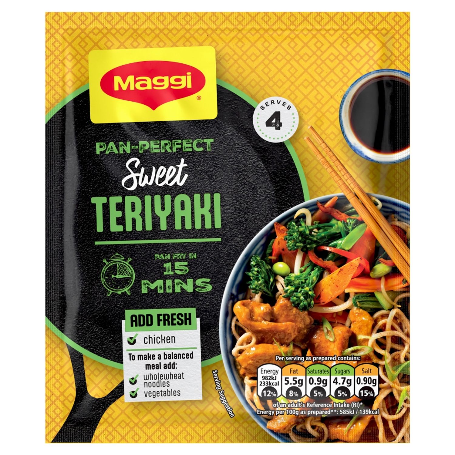 Maggi Pan-perfect Sweet Teriyaki 37g | ALDI