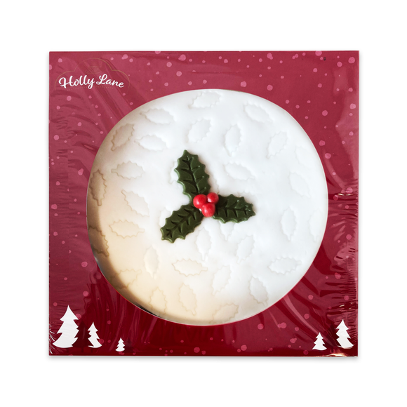 Holly Lane Top Iced Christmas Cake 907g ALDI