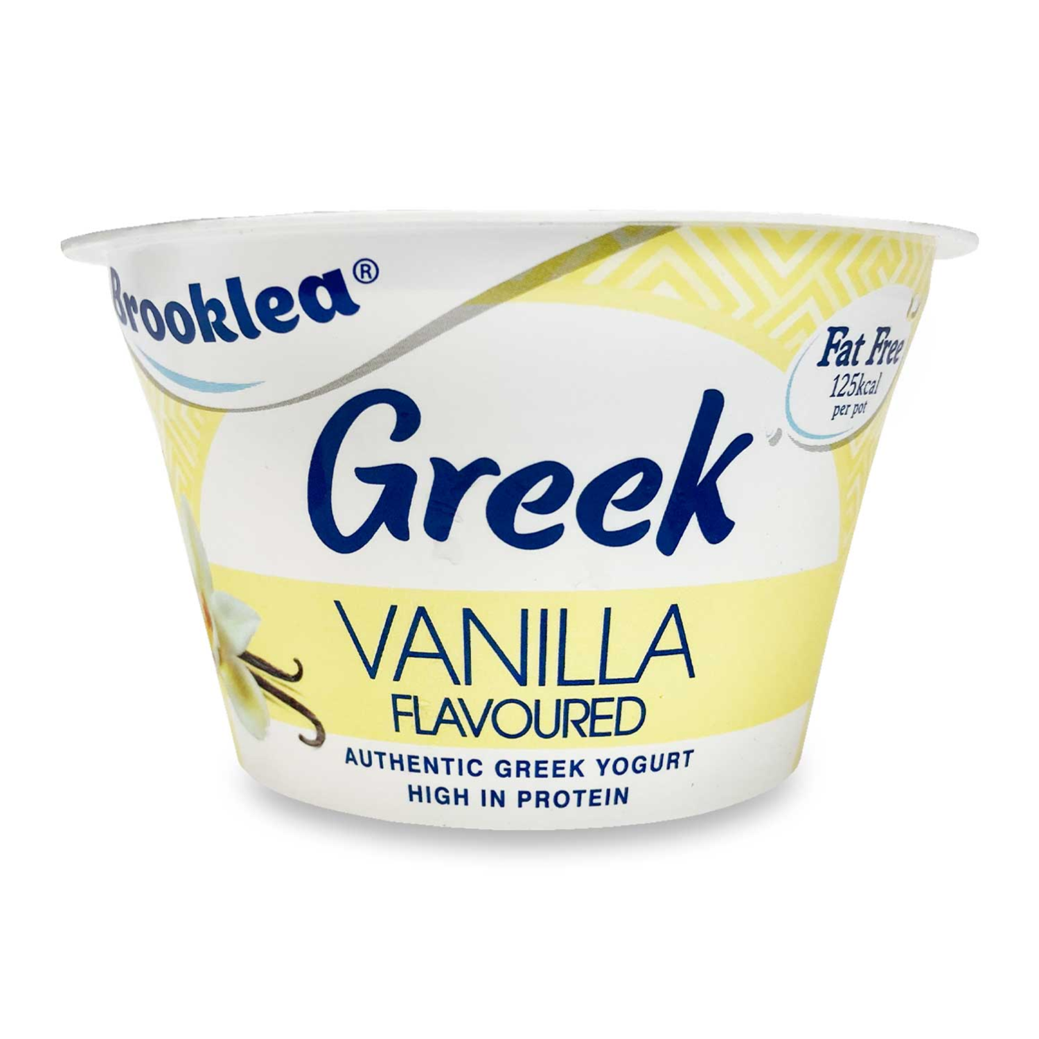 Brooklea Greek Vanilla Fat Free Yogurt 150g | ALDI