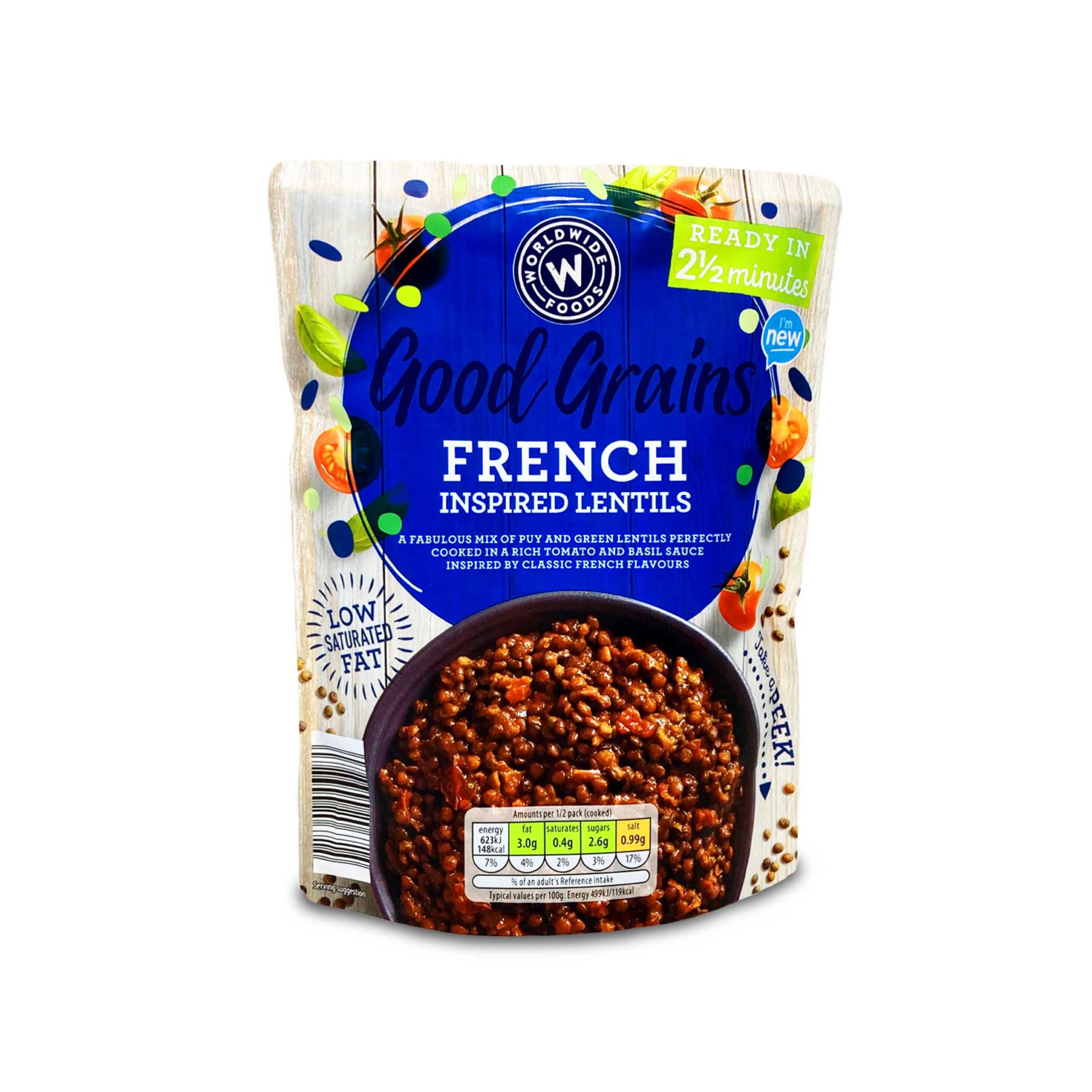 Good Grains French Lentils 250g ALDI