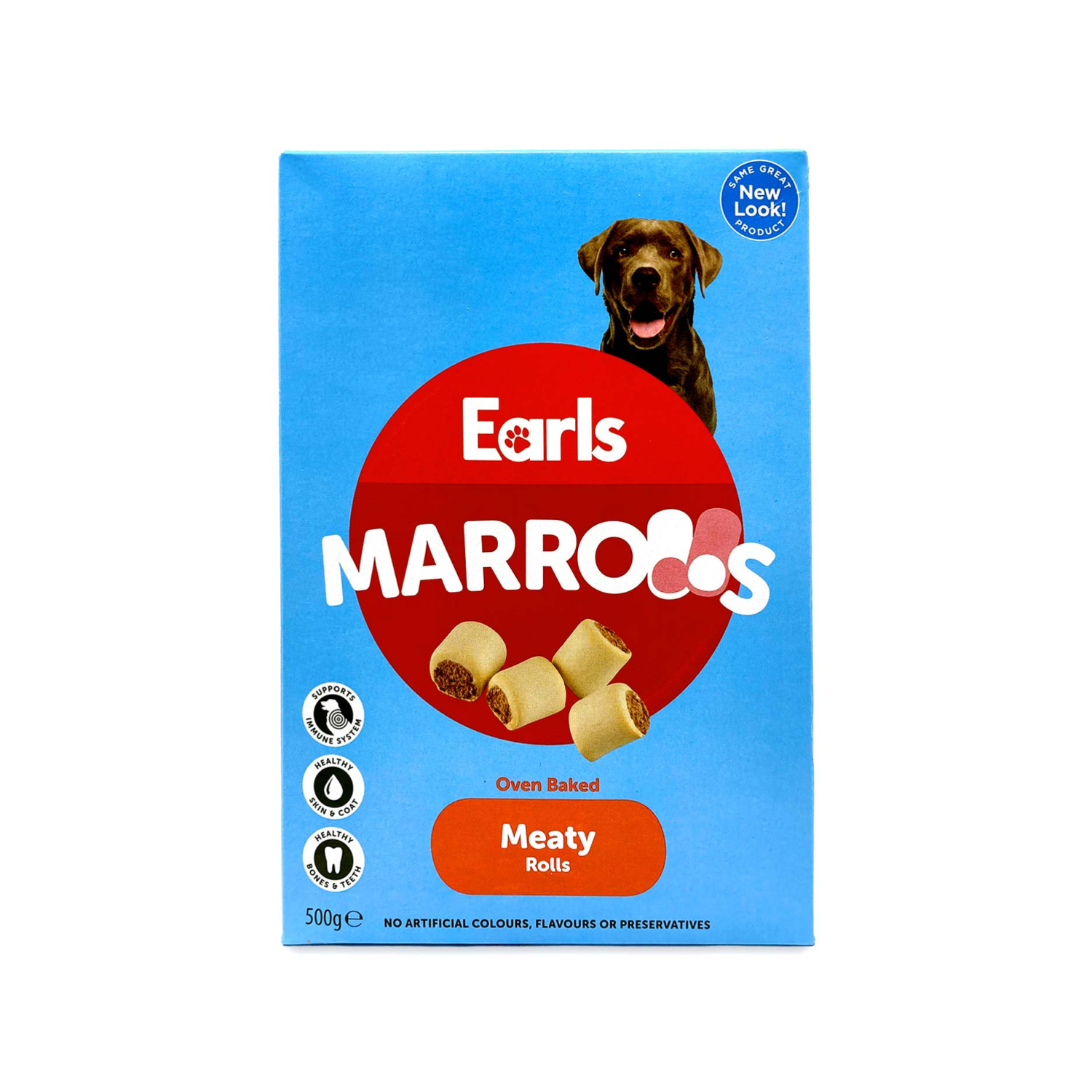 Earls Dog Biscuits Marrowbone Rolls 500g ALDI