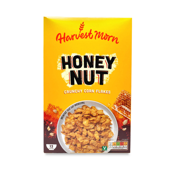 Harvest Morn Honey Nut Crunchy Corn Flakes 500g Aldi