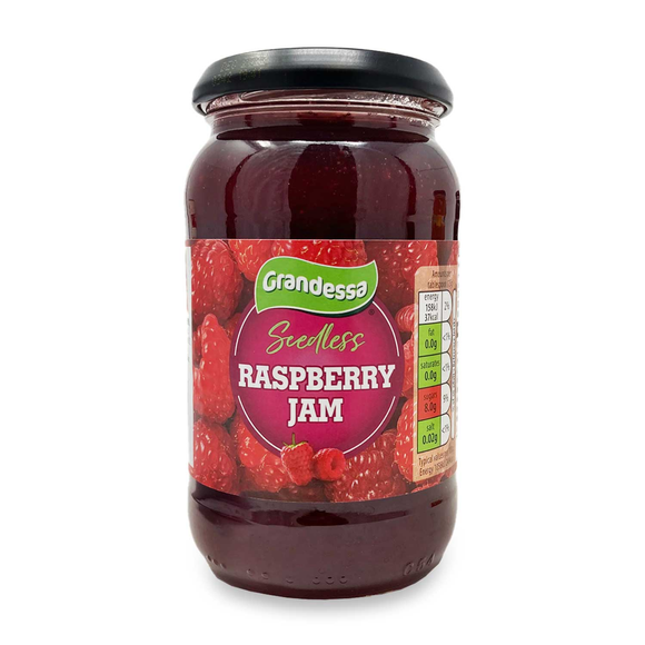 Grandessa Seedless Raspberry Jam 454g ALDI