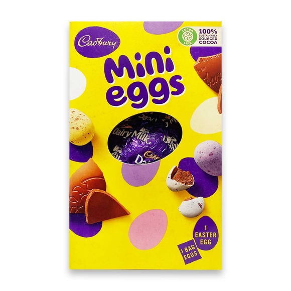 Cadbury Mini Eggs Medium Easter Egg 130g | ALDI