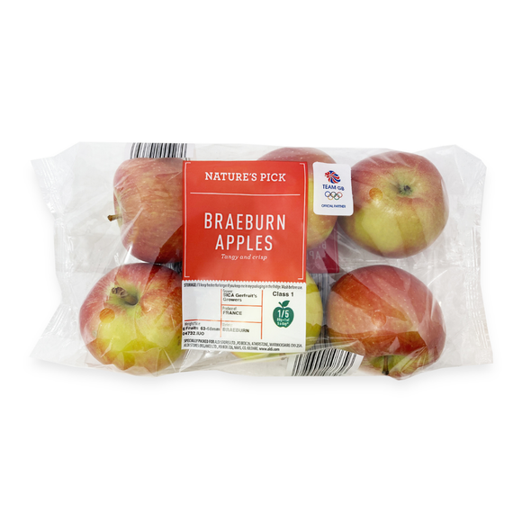 Nature's Pick Braeburn Apples 6 Pack ALDI