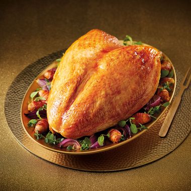 Specially Selected Free Range East Anglian Bronze Roly Poly Turkey Crown Typically 2.5kg