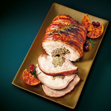 Ashfields Stuffed British Turkey Thigh Joint 850g