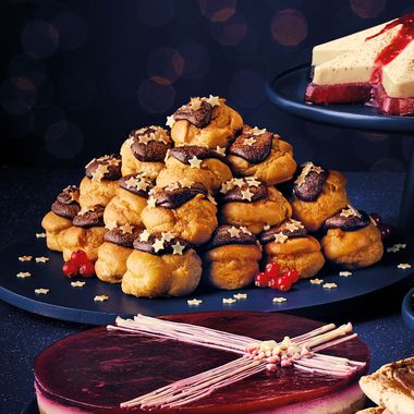 Specially Selected Belgian Chocolate Profiterole Stack 30 Pack