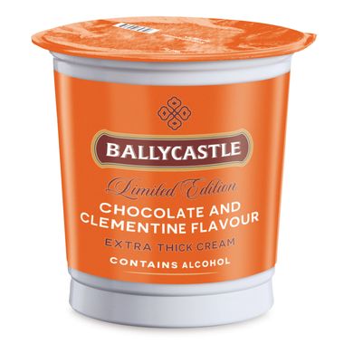 Ballycastle Chocolate & Clementine Flavour Extra Thick Cream 250ml