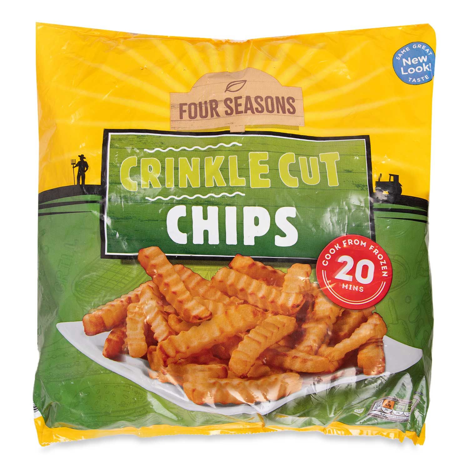 Crinkle Cut Chips 1.5kg Four Seasons | ALDI.IE