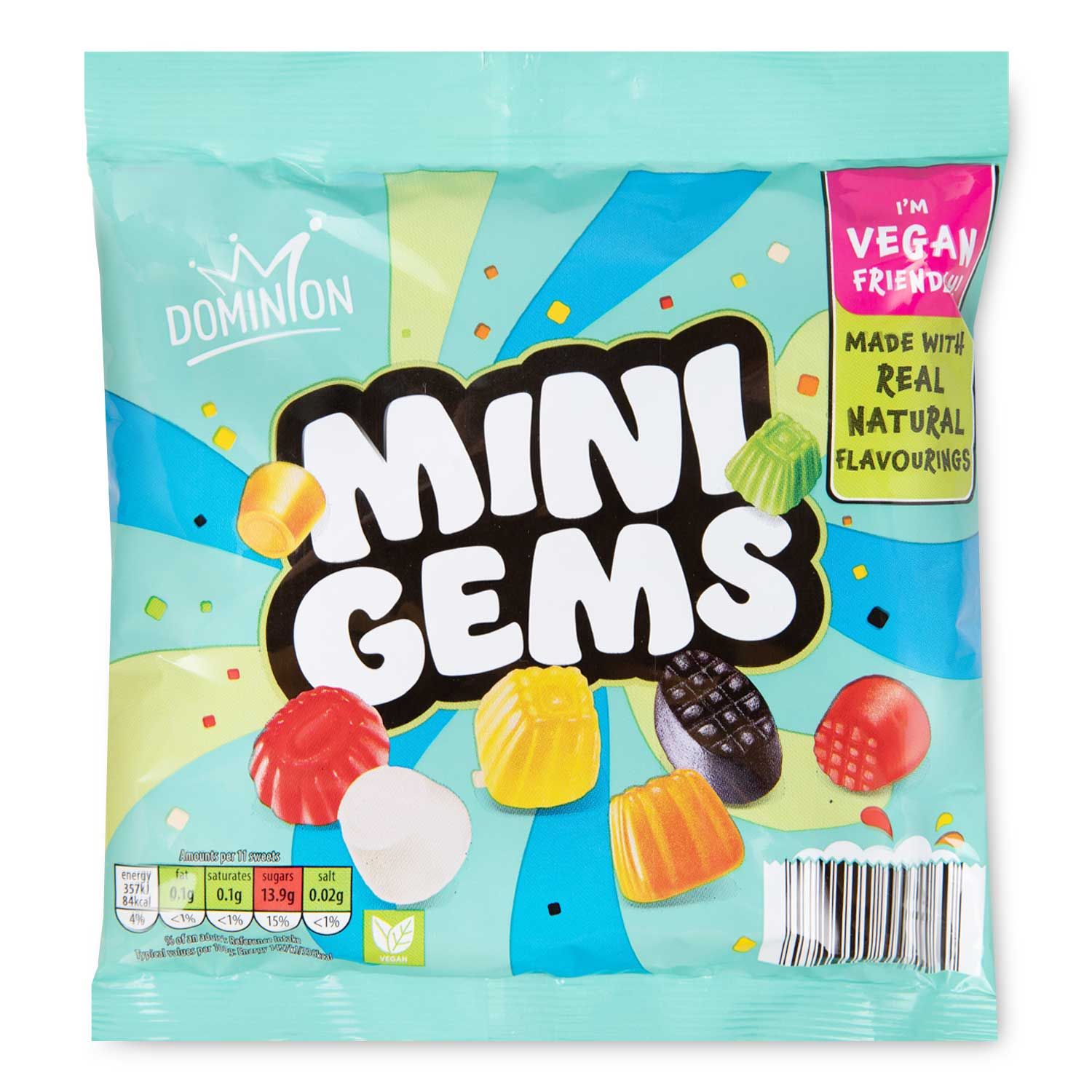 Mini Fruit Gems 200g Dominion | ALDI.IE