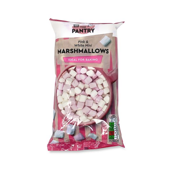 Pink & White Mini Marshmallows 180g The Pantry | ALDI.IE