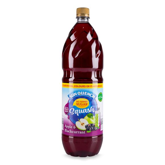 Apple & Blackcurrant Squash 2l Sun Quench | ALDI.IE